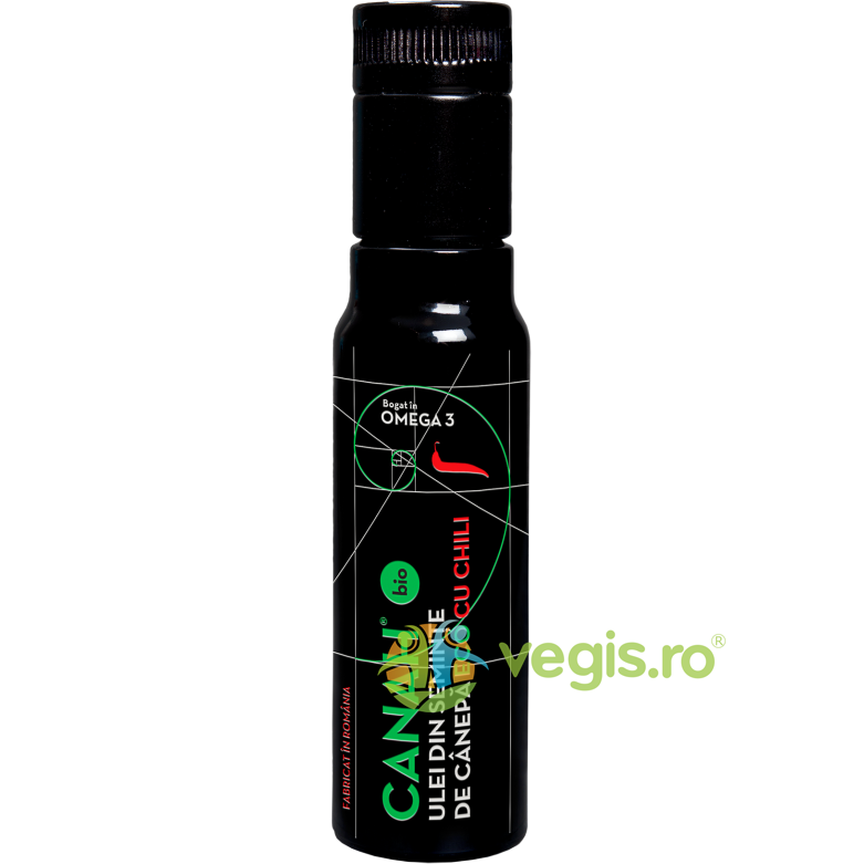 Oferte la Ulei de Canepa Cu Chili Ecologic/Bio 100ml