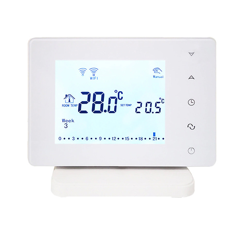 Oferte la Termostat pentru incalzirea termica in pardoseala BeOk BOT306RF-WIFI-NR