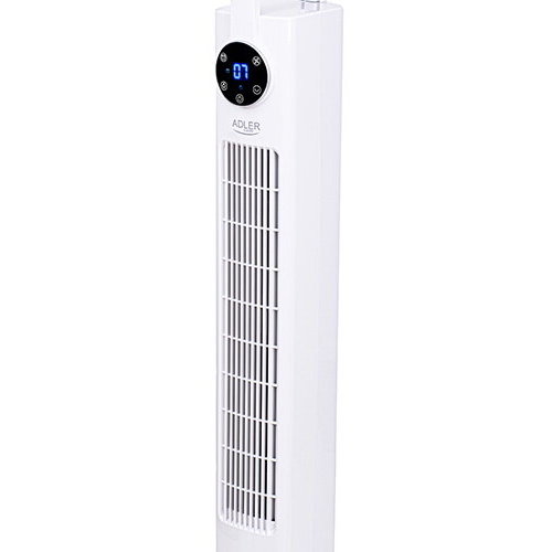 Oferte la Ventilator de Camera AD 7333 Tower 109cm 120W Panou LED 3 Viteze Alb