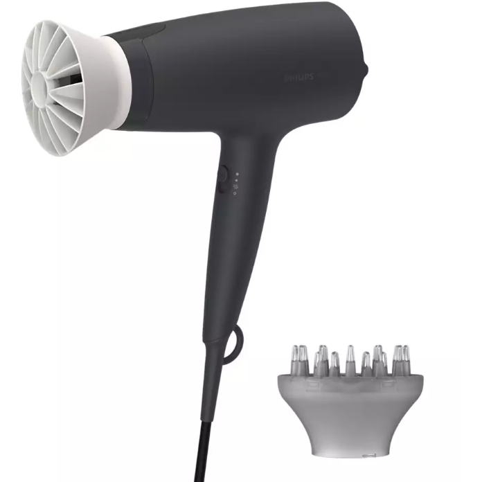 Oferte la Uscator de par BHD302/30 1600W Accesoriu ThermoProtect 3 Setari Viteza Negru