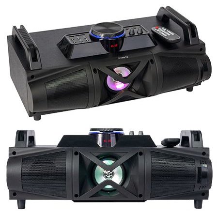 Oferte la Sistem Portabil 3 Cai 20W RMS BT/USB/SD/FM Negru