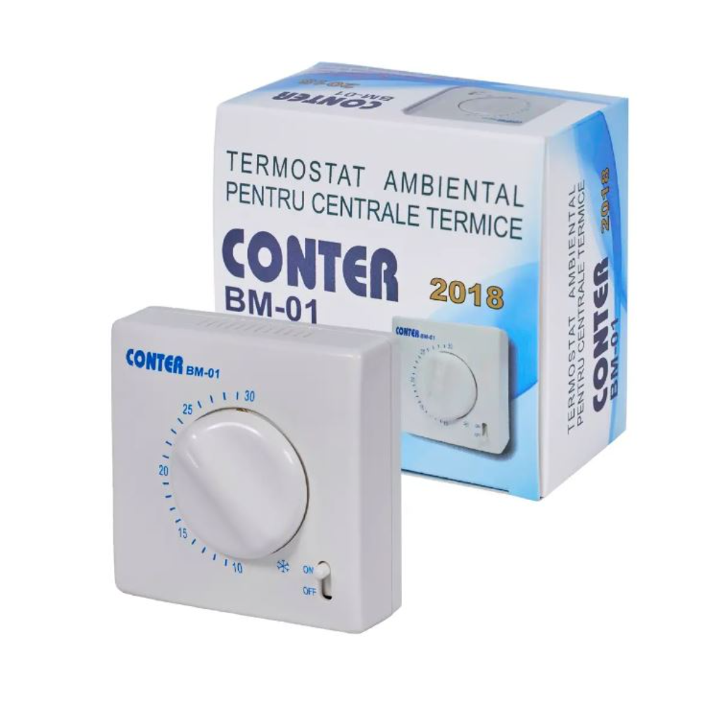 Oferte la Termostat mecanic ambiental Conter BM-01, montaj perete