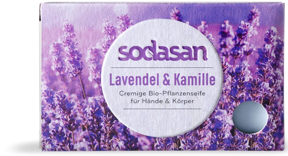 Oferte la Sapun bio cu levantica si musetel, 100g Sodasan