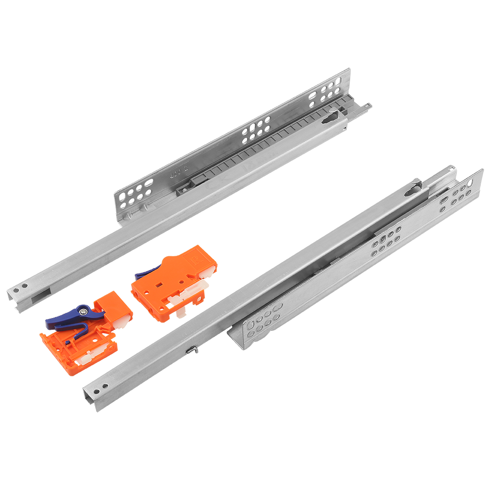 Oferte la Glisiera ascunsa Teko, extractie partiala si amortizare, 350 mm, pal 18 mm