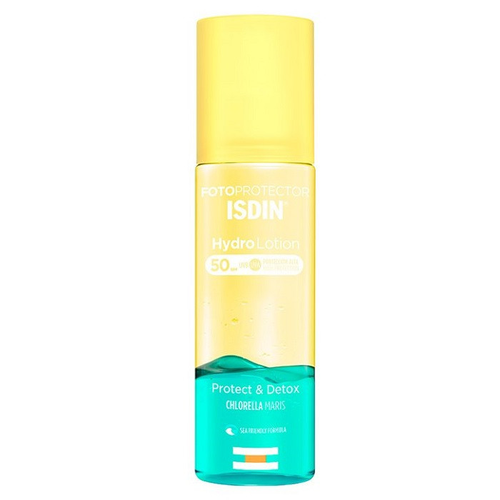 Oferte la Lotiune bifazica de protectie solara pentru corp cu SPF 50 Isdin, 200 ml
