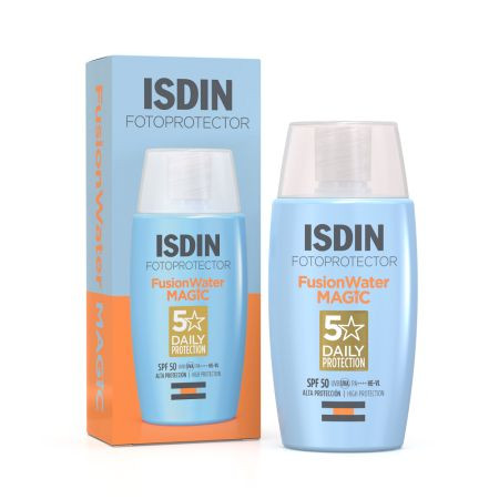 Oferte la Crema faciala de protectie solara SPF50 Fusion Water Magic, 50 ml, Isdin