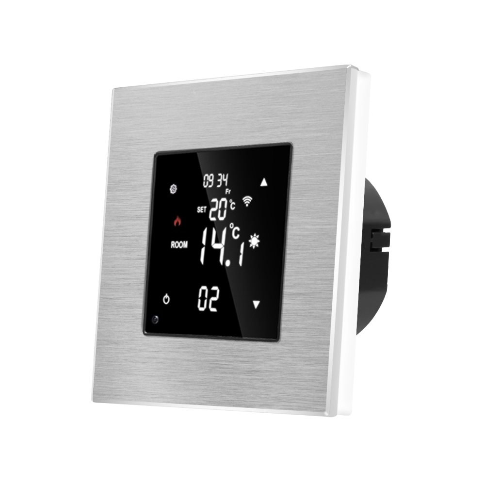Oferte la Termostat Wi-Fi pentru incalzirea electrica LUXION cu Rama din Aluminiu