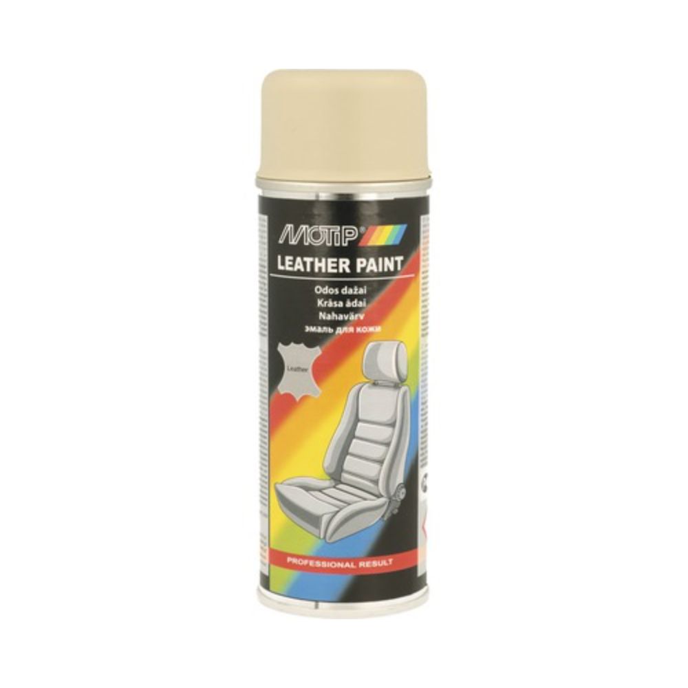 Oferte la Vopsea spray lac pentru piele MoTip, bej, lucios, interior, 200 ml