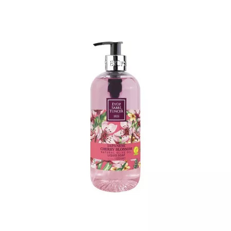 Oferte la Săpun Lichid Eyup Sabri Tuncer Cu Ulei De Măsline Natural Japanese Cherry Blossom 500 ML
