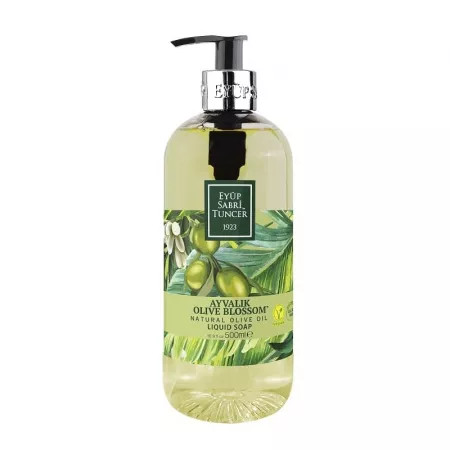Oferte la Săpun Lichid Eyup Sabri Tuncer Cu Ulei De Măsline Natural Ayvalik Olive Blossom 500 ML