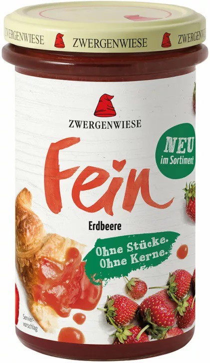 Oferte la Gem bio fin de capsuni, 280g Zwergenwiese