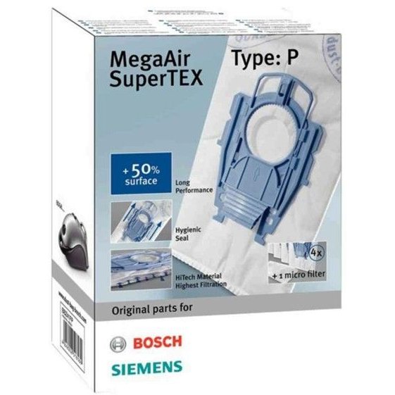 Oferte la Set saci aspirator + 1 micro filtru BBZ41FP Alb