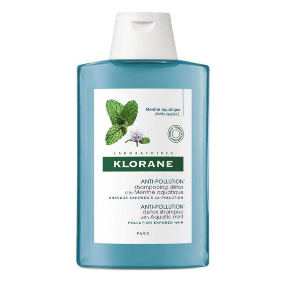 Oferte la Sampon detoxifiant cu extract de menta acvatică pentru par expus la poluare, Klorane (Concentratie: Sampon, Gramaj: 200 ml)