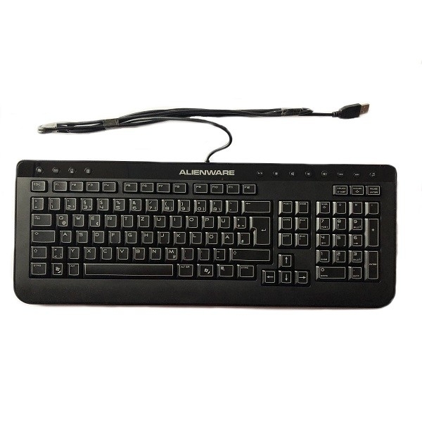 Oferte la Tastatura ALIENWARE; layout: US; NEGRU; USB; MULTIMEDIA; '0VH31T'