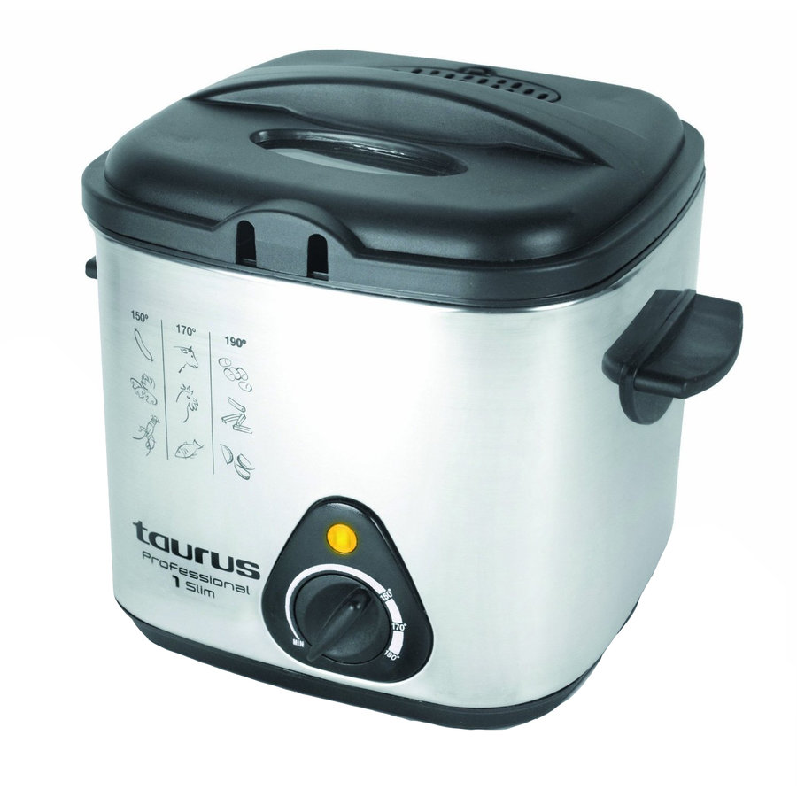 Oferte la Friteuza Professional 1 Slim 1000W 500g Gri/Negru