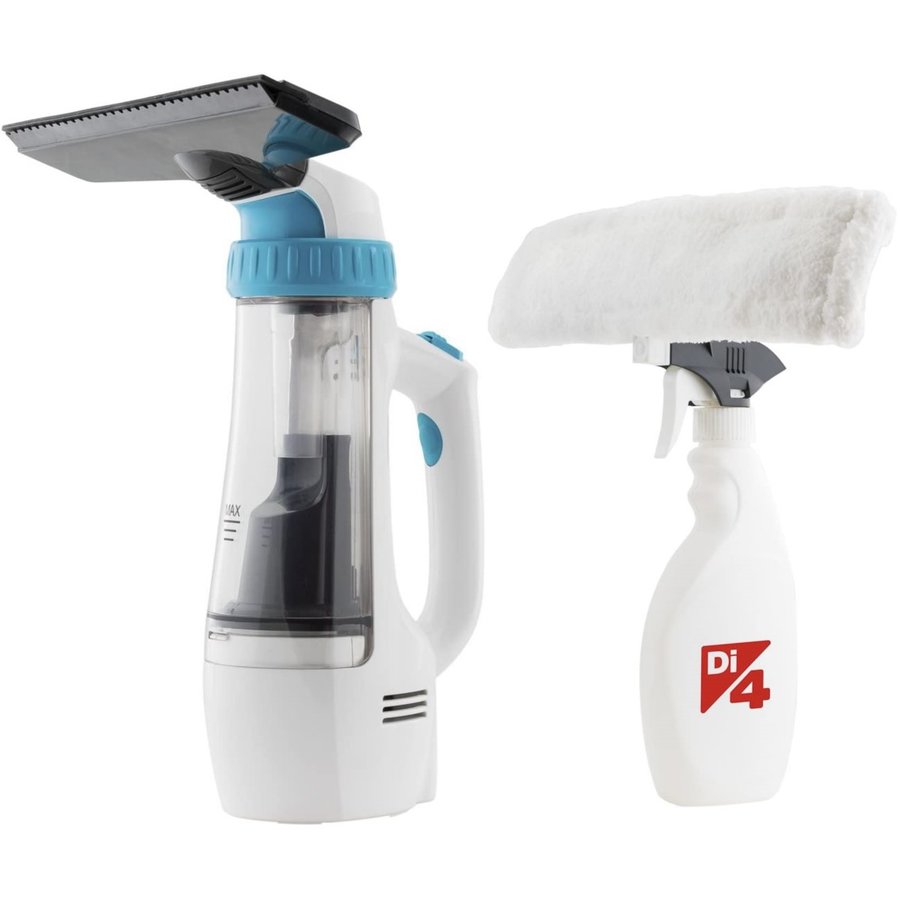 Oferte la Aspirator De Curatat Geamuri/Praful Di4 Aspirojet Duo 2in1 3.7V Wet Dry Alb/Albastru