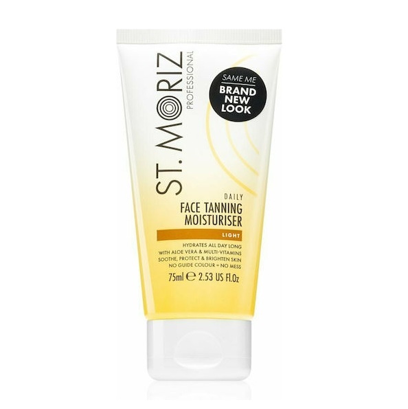 Oferte la Crema Autobronzanta Profesionala pentru ten ST MORIZ Natural Glow cu Vitaminele B3, C, E si Aloe Vera, 75 ml