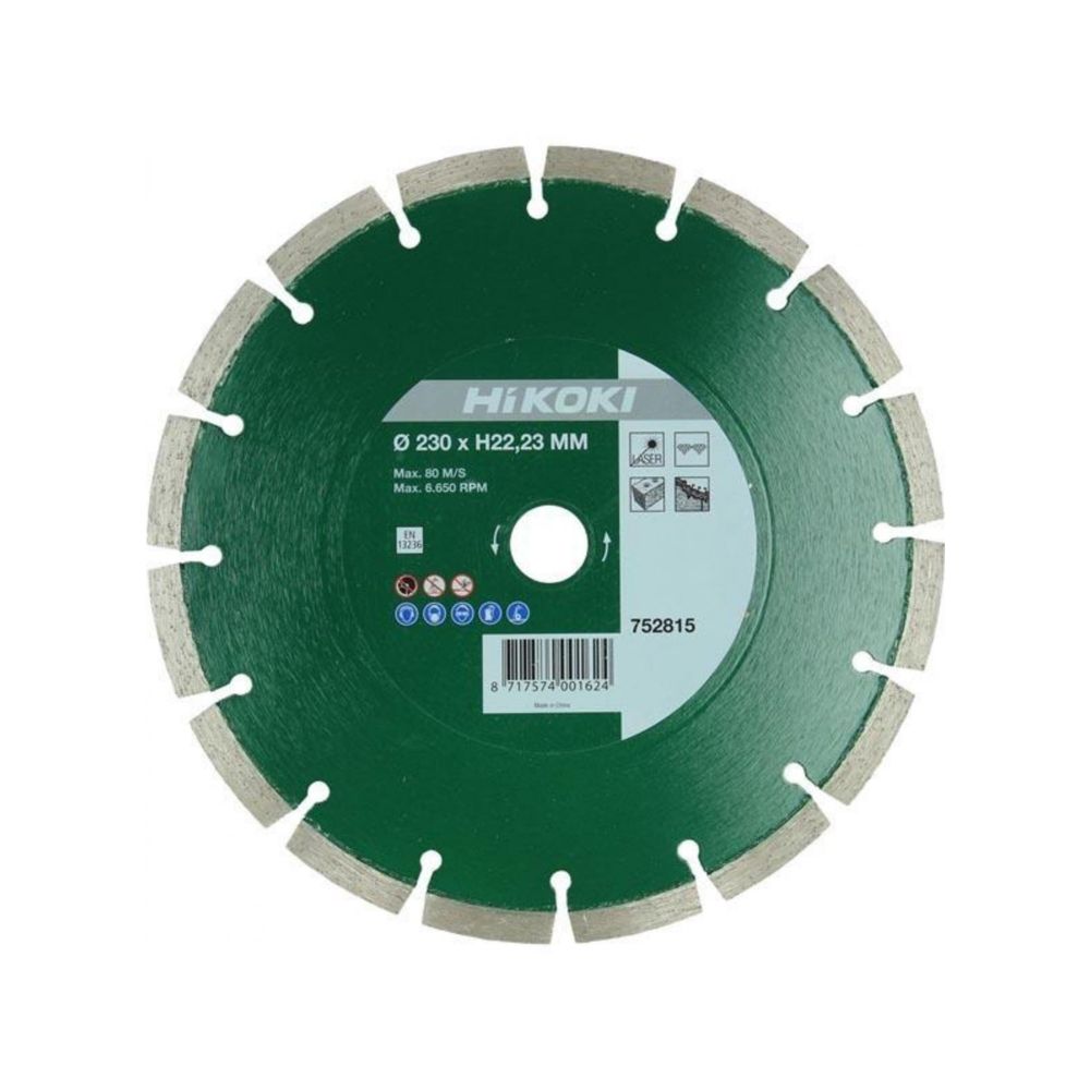 Oferte la Disc Diamantat de taiere segmentat universal Hikoki 752801, 115 x 22.23 mm