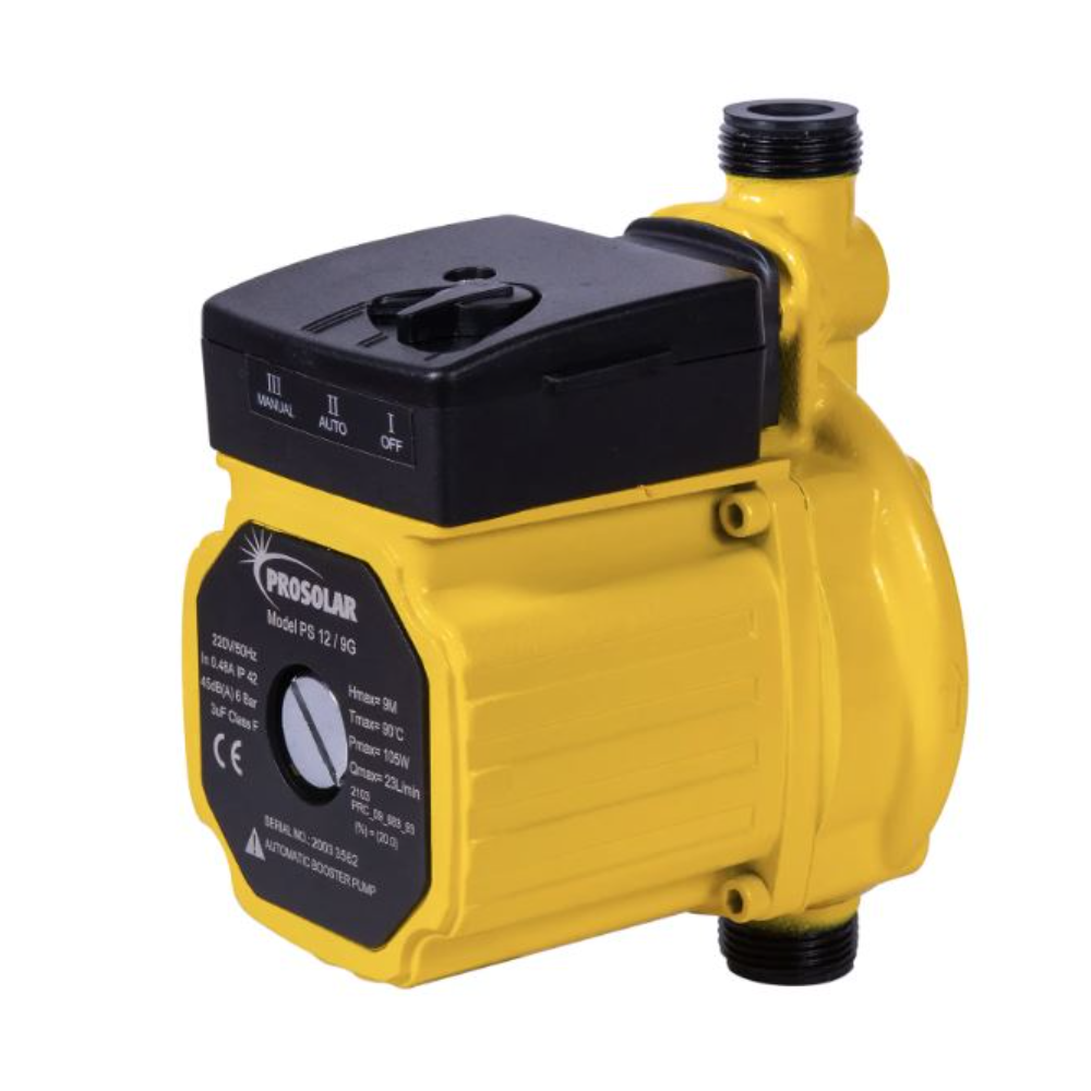 Oferte la Pompa ridicare presiune Prosolar PS 12/9 G, debit 23/min, 105 W