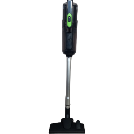 Oferte la Aspirator Vertical Fara Sac 2 In 1 Easy Green 600W Tehnologie Cyclon Filtru Hepa Clasa Energetica A+ Negru / Verde