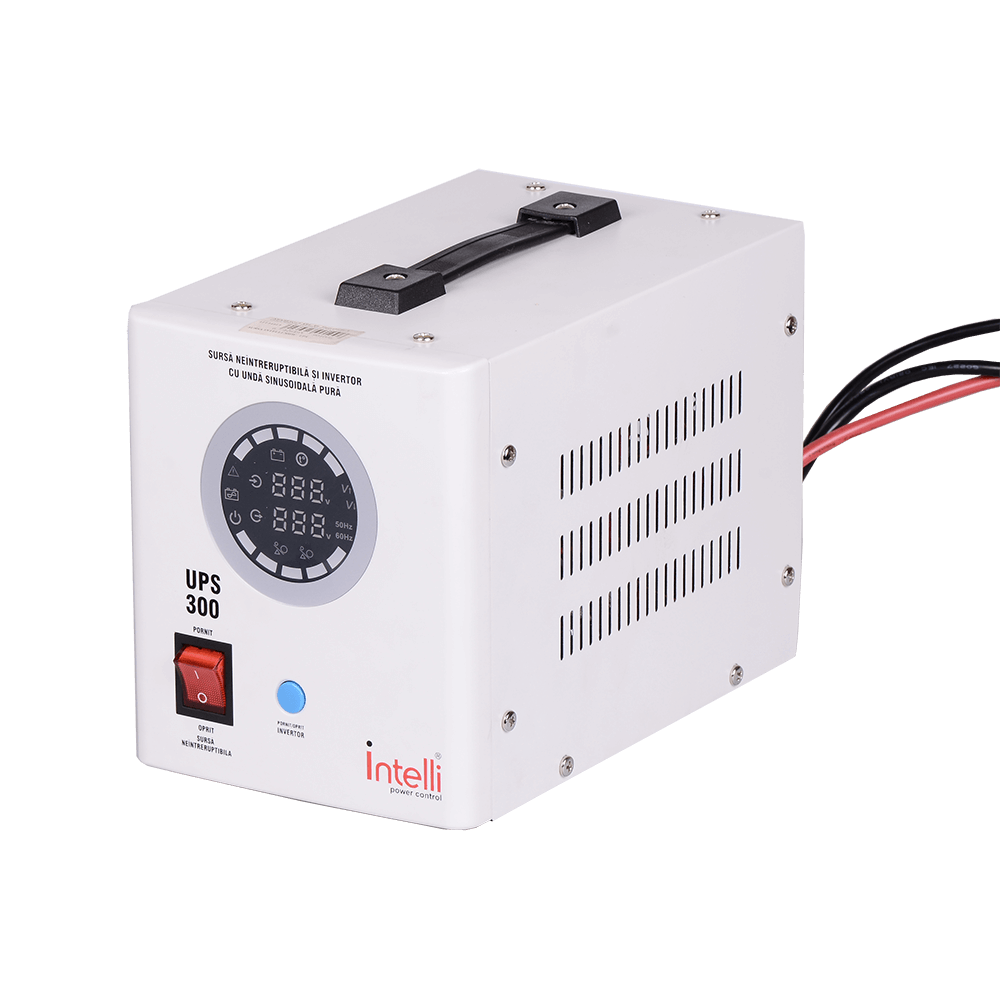 Oferte la Sursa neintreruptibila si invertor cu unda sinusoidala pura UPS Intelli 500 VA, 300W