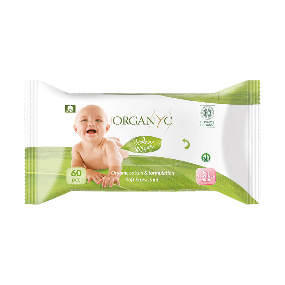 Servetele umede Baby 60 buc Organyc