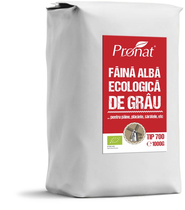 Oferte la Faina alba de grau bio, 1kg tip 700 Pronat