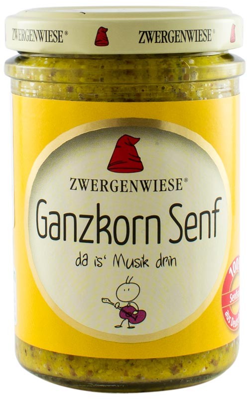 Oferte la Mustar bio cu seminte de mustar intregi, 160ml Zwergenwiese