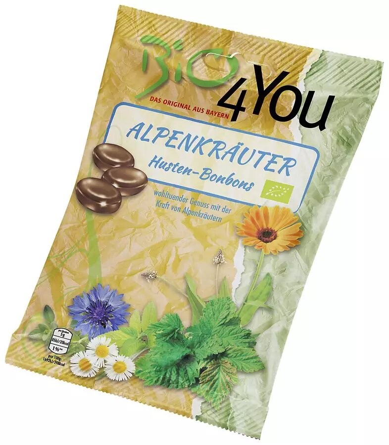 Oferte la Dropsuri bio de tuse, 75g Bio 4 You