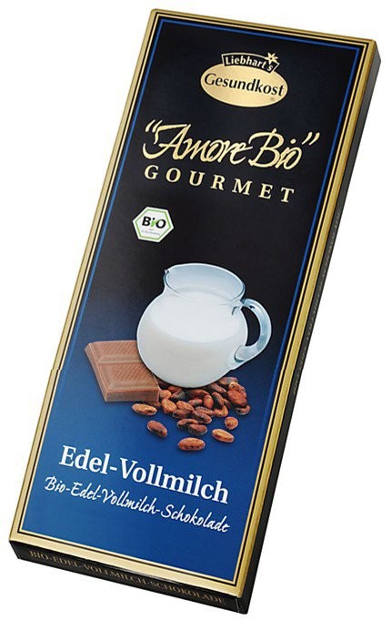 Oferte la Ciocolata cu lapte, 100g Liebhart's Amore Bio