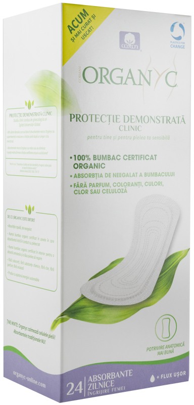 Oferte la Absorbante zilnice din bumbac organic 24 buc Organyc