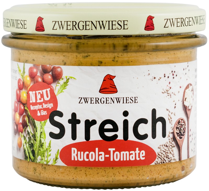 Oferte la Crema tartinabila bio vegetala cu rosii si rucola, 180g Zwergenwiese
