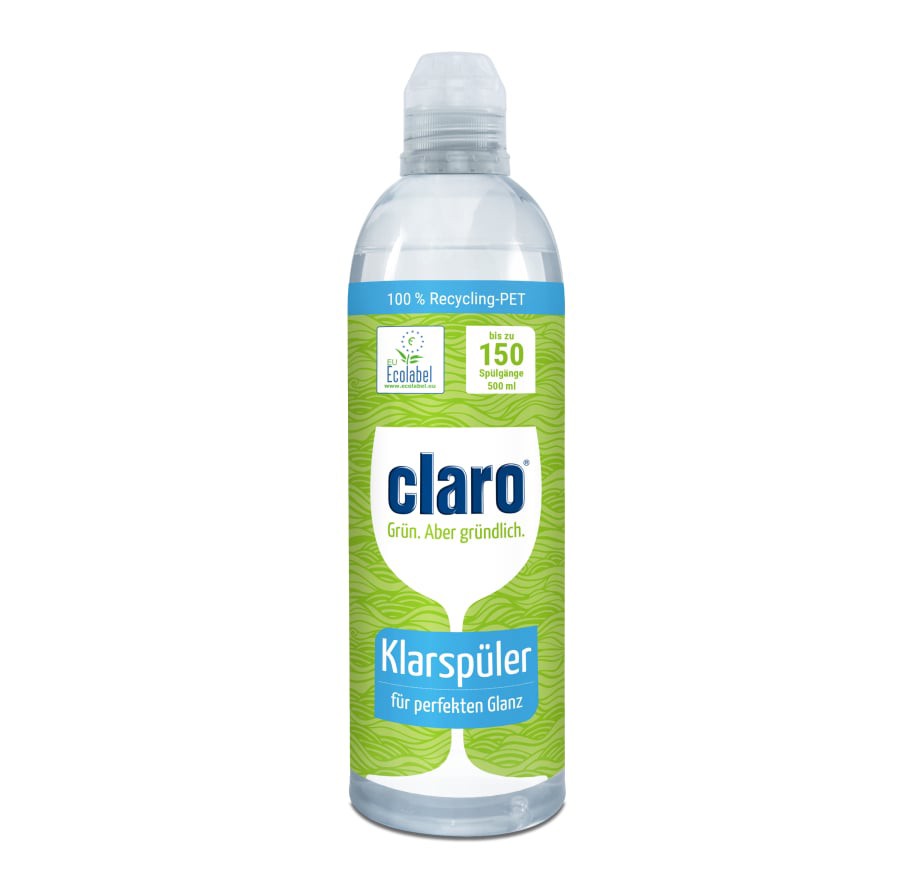 Oferte la Solutie ecologica de clatire pentru masina de spalat vase, 500ml Claro