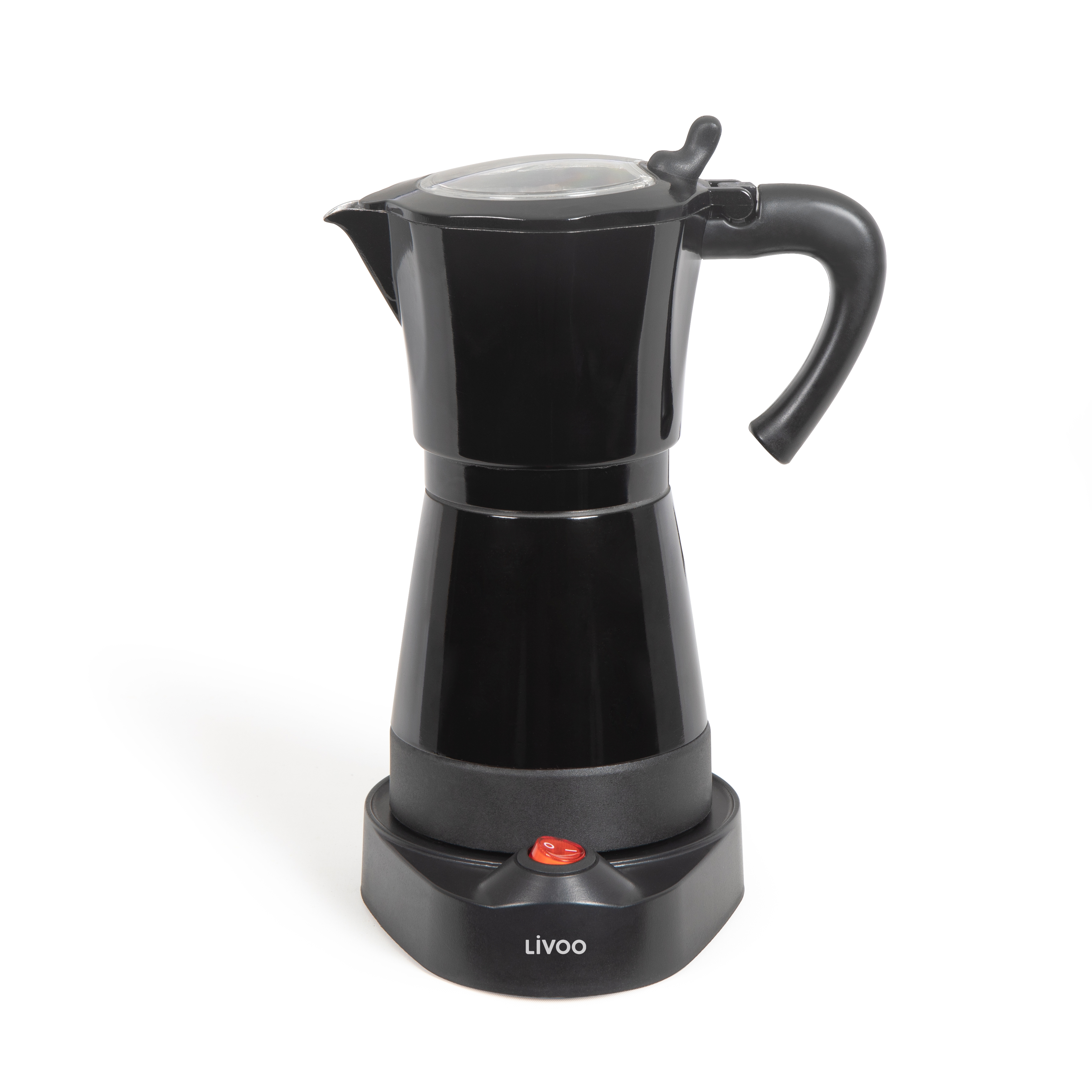 Oferte la Resigilat!Cafetiera electrica pentru moka Livoo DOD117N, Capacitate 300 ml