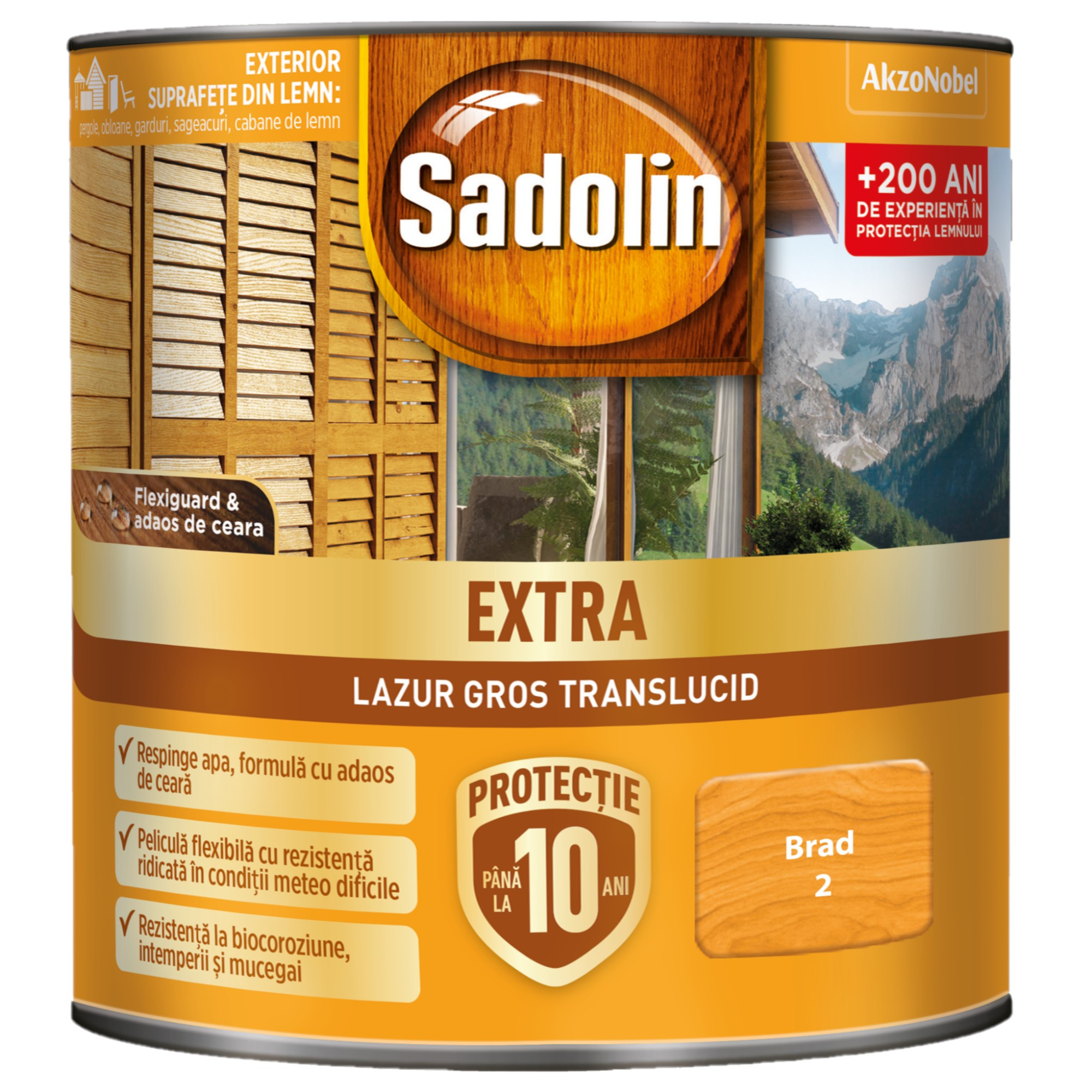 Oferte la Lazura pentru lemn, Sadolin Extra, brad, exterior, 0.75 l