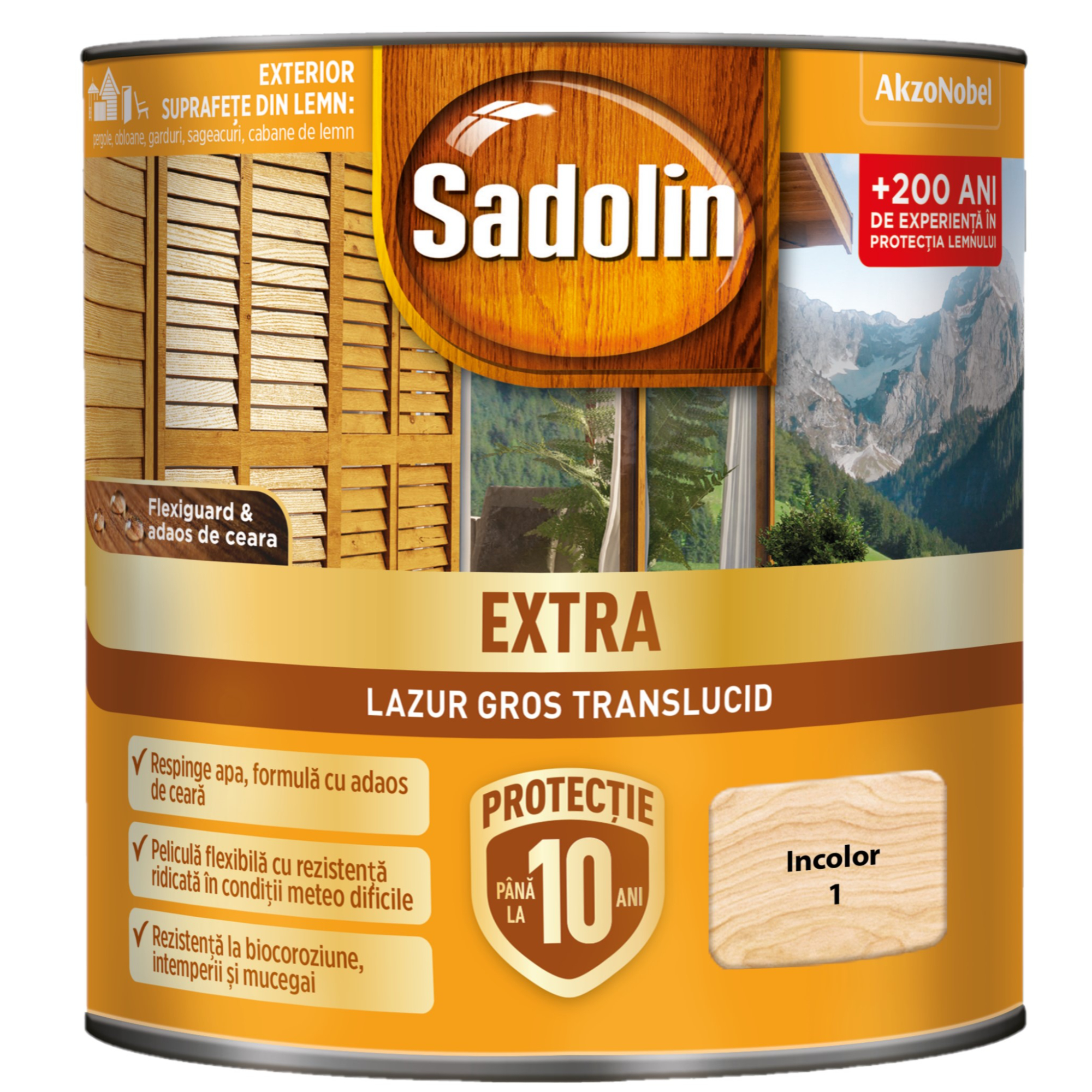 Oferte la Lazura pentru lemn, Sadolin Extra, incolor, exterior, 0.75 l