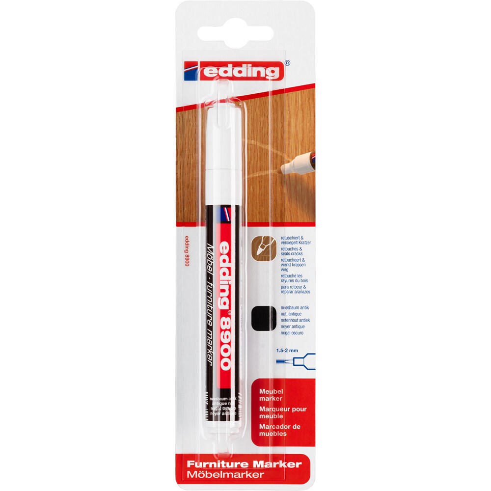 Oferte la Marker permanent pentru retus mobila Edding 8900, negru