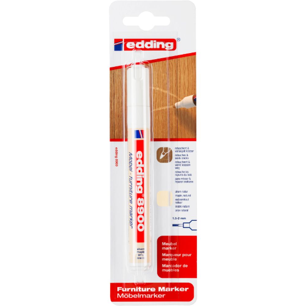 Oferte la Marker permanent pentru retus mobila Edding 8900, artar