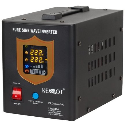 Oferte la UPS pentru centrale termice Sinus Pur 500VA/300W 12V Negru