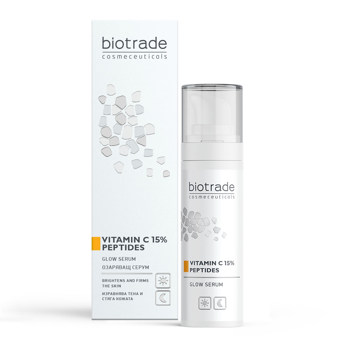 Oferte la Ser iluminator cu vitamina C 15% si peptide Biotrade Pure Skin, 30 ml