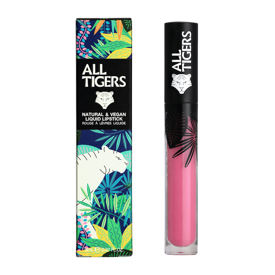 Oferte la Ruj de buze lichid mat Natural & Vegan All Tigers, 8 ml (Nuanta Ruj: 792 Escape the ordinary)