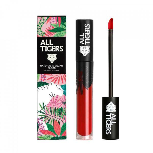 Oferte la Ruj de buze lichid Natural & Vegan All Tigers, 8 ml (Nuanta Ruj: 818 Build your empire)