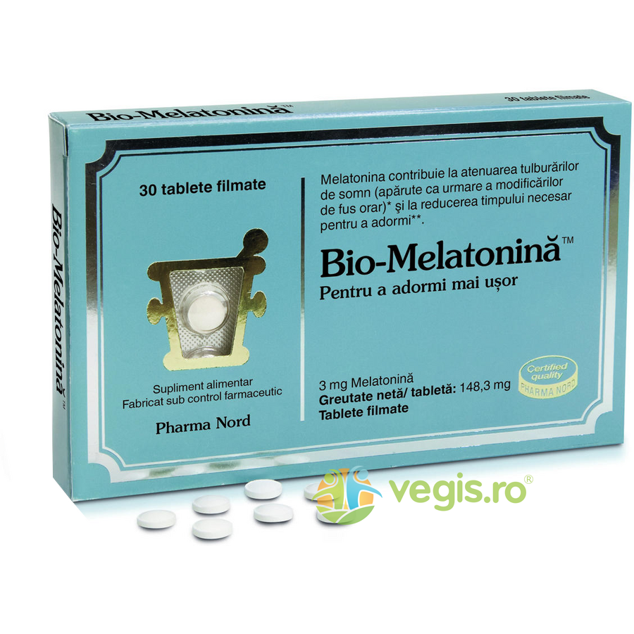 Oferte la Bio Melatonina 3mg 30tb