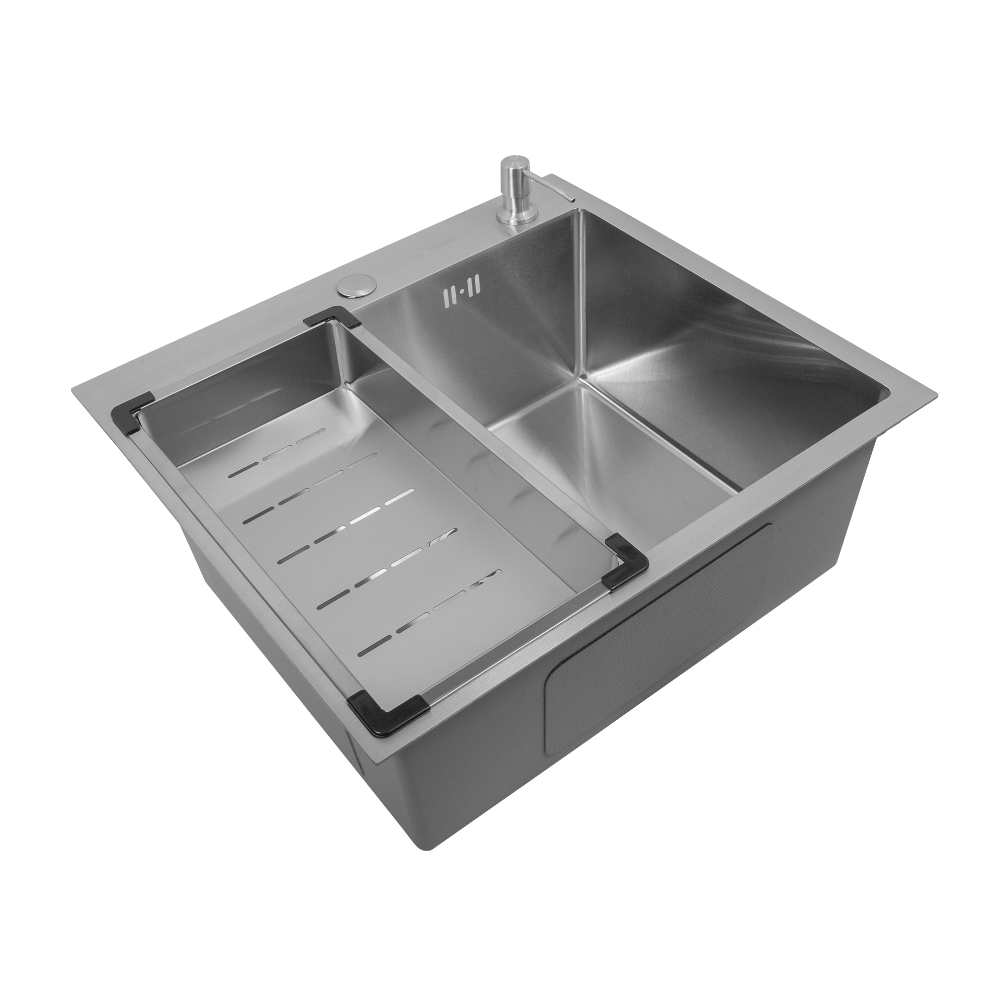 Oferte la Chiuveta bucatarie Sandonna Handmade HD5550, inox, 1 cuva, 50 x 55 cm