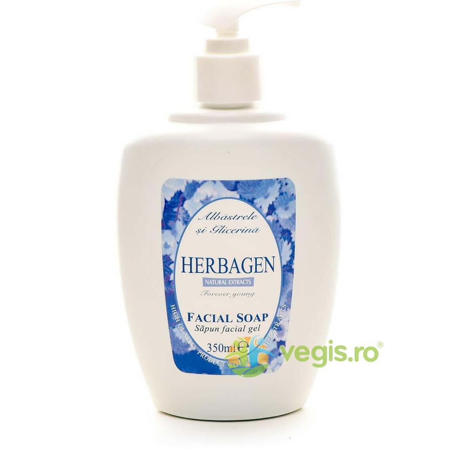 Oferte la Sapun Lichid Facial cu Extract de Albastrele 350ml