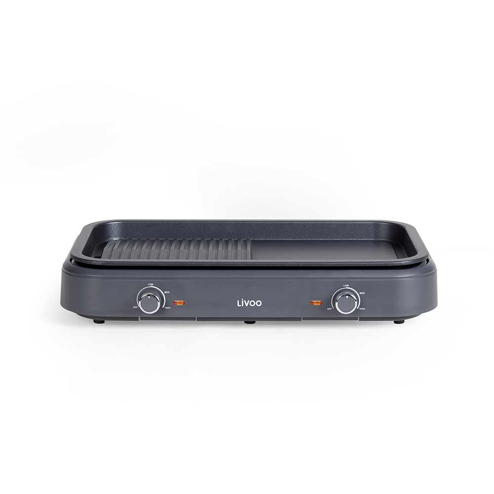 Oferte la Grill electric cu 2 suprafete de gatit Livoo DOC289, 1750 W