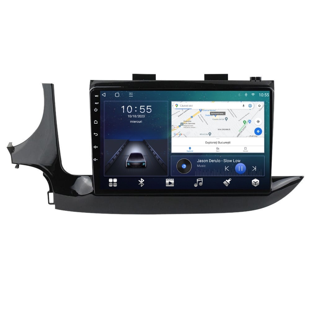 Oferte la Navigatie dedicata cu Android Opel Mokka A 2016 - 2020, 2GB RAM, Radio GPS Dual Zone, Display HD QLED 9" Touchscreen, Internet Wi-Fi si slot SIM 4G, Bluetooth, MirrorLink, USB