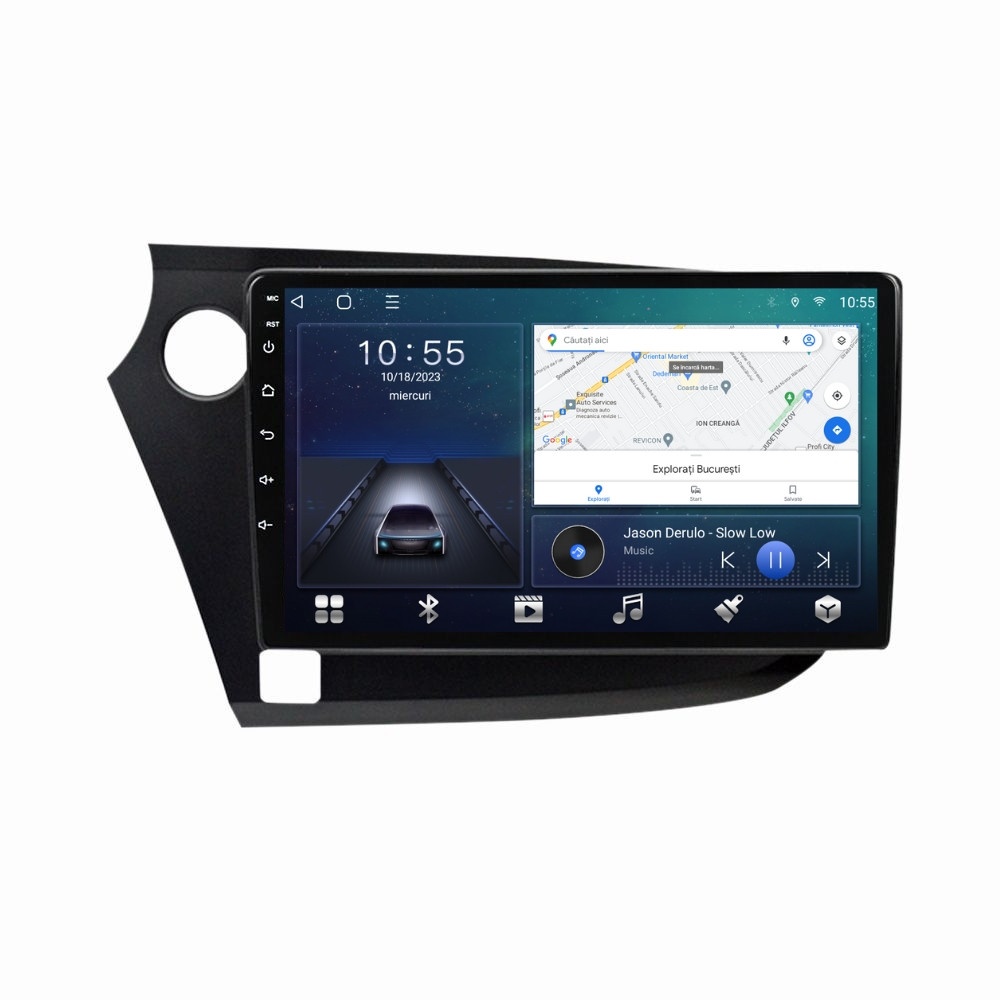 Oferte la Navigatie dedicata cu Android Honda Insight 2009 - 2014 , 2GB RAM, Radio GPS Dual Zone, Display HD QLED 9" Touchscreen, Internet Wi-Fi si slot SIM 4G, Bluetooth, MirrorLink, USB