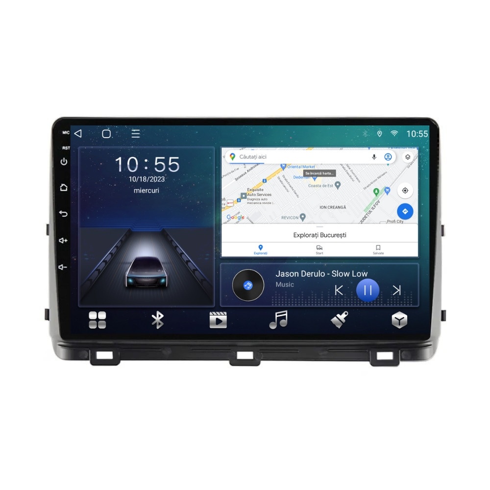 Oferte la Navigatie dedicata cu Android KIA Ceed / ProCeed / XCeed dupa 2020, 2GB RAM, Radio GPS Dual Zone, Display HD QLED 10" Touchscreen, Internet Wi-Fi si slot SIM 4G, Bluetooth, MirrorLink, USB