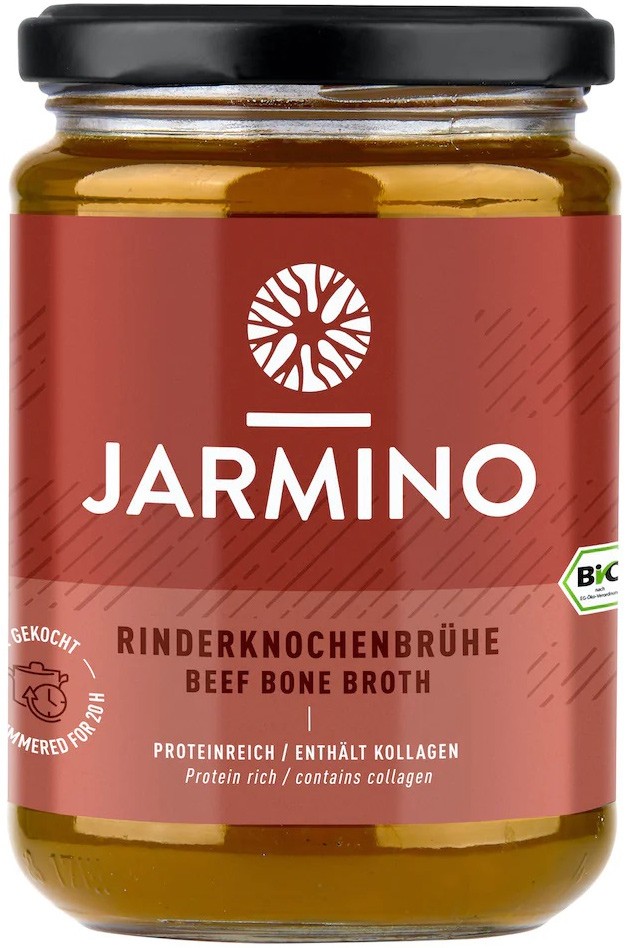 Oferte la Supa bio din oase de vita, 350ml Jarmino